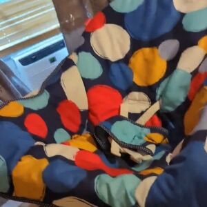 Colorful Polka Dot Baby Seat